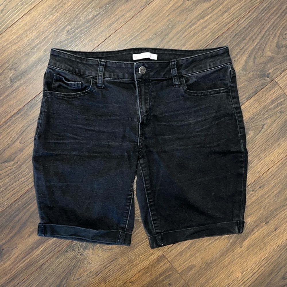 Black Bermuda Shorts